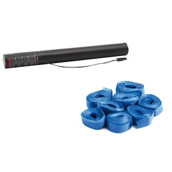 Electric Streamer Cannon 50cm Dark Blue
