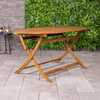 FSC® 100% Certified Wooden Furniture Oval Table