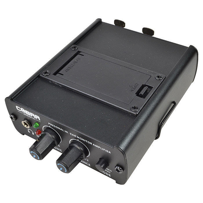 In-Ear Headphone Monitor W/ Power Supply & 3. 5mm/XLR Connectivity