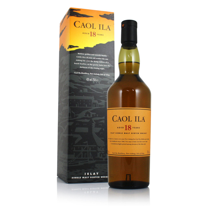 Caol Ila 18 Year Old Single Malt Whisky