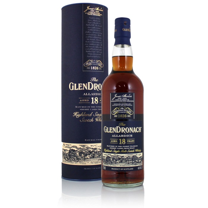 GlenDronach 18 Year Old Single Malt Whisky