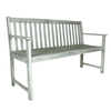 FSC® 100% Certified Acacia White Washed Wooden Bench