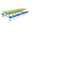 16 Seat Rectangular Mobile Folding Table