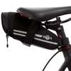 BTR Saddle Wedge Bike Bag & Reflective Trim & Rear Bicycle Light Loop