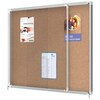 Nobo 1915332 Premium Plus Lockable Noticeboard