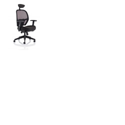 Denver Black Mesh Chair