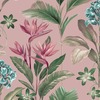 Oliana Floral Wallpaper Pink Belgravia 8485