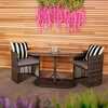 St Tropez Rattan Bistro Set