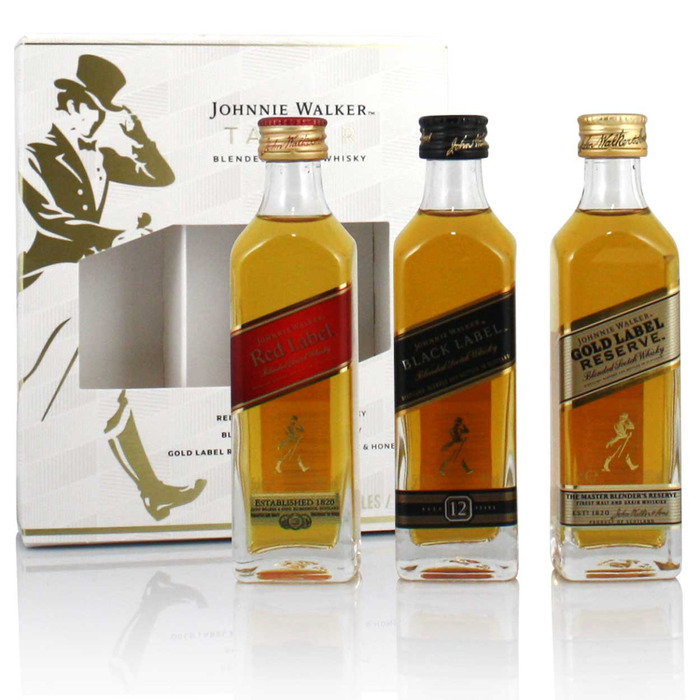 Johnnie Walker Taster Pack 3x5cl