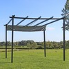 3 x 3m Steel Pergola Gazebo