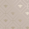 Honeycomb Bee Wallpaper Pink Holden 13083