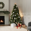 Luxury 8ft Faux Hinged Christmas Tree