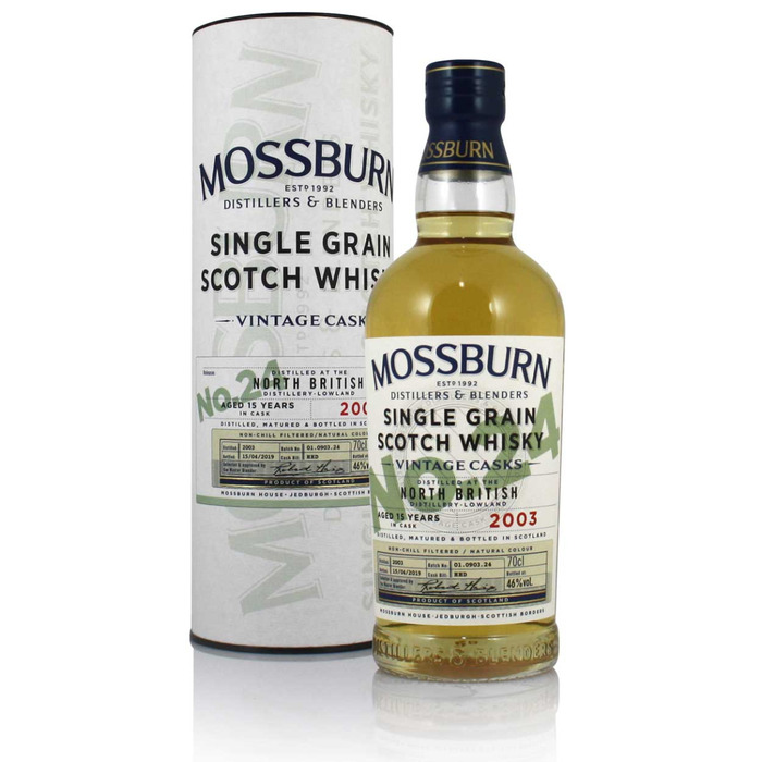 North British 2003 15YO Mossburn Vintage Casks No. 24