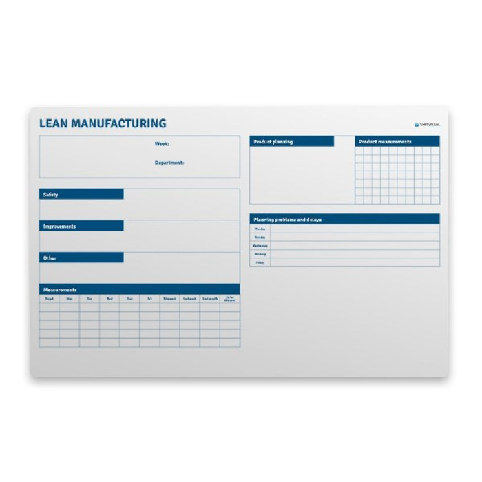 Frameless Custom Printed Magnetic Whiteboard