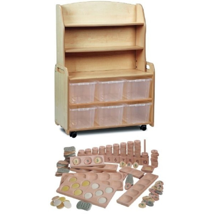 Mobile Welsh Dresser Storage Unit