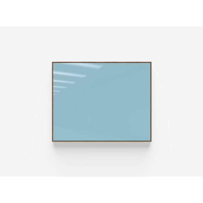 'Area' Oak Framed Glass Board