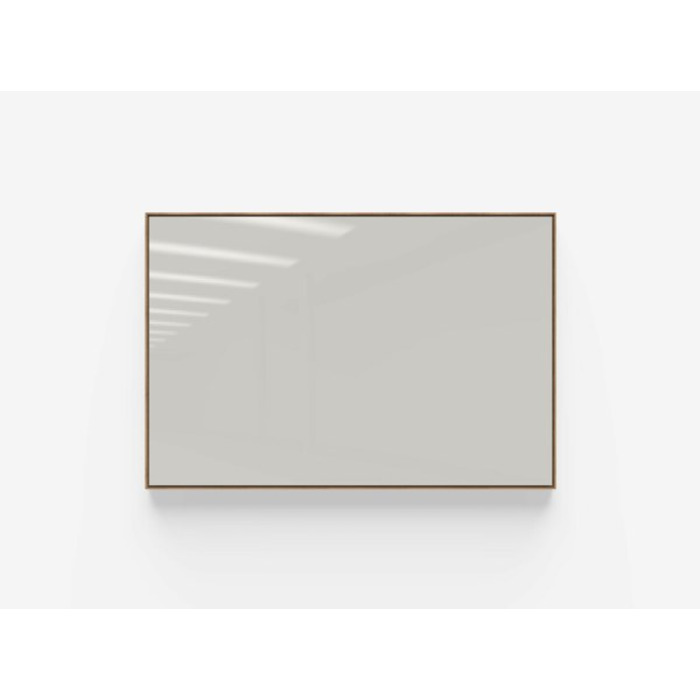 'Area' Oak Framed Glass Board