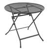 Alexander Rose Portofino Metal Folding Round Garden Table (0. 8m)
