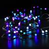 Noma Christmas 100 Easy Timer Pastel Berry Lights with Multi Function LED Lights