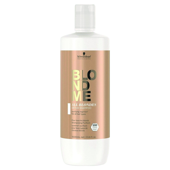 Schwarzkopf BlondeMe All Blondes Detox Shampoo 1000ml