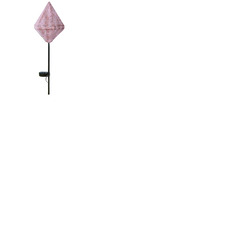 Solar LED Garden Spike Light - Single Pink