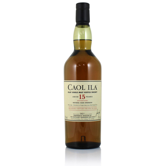 Caol Ila 15 Year Old Feis Ile 2022 Release