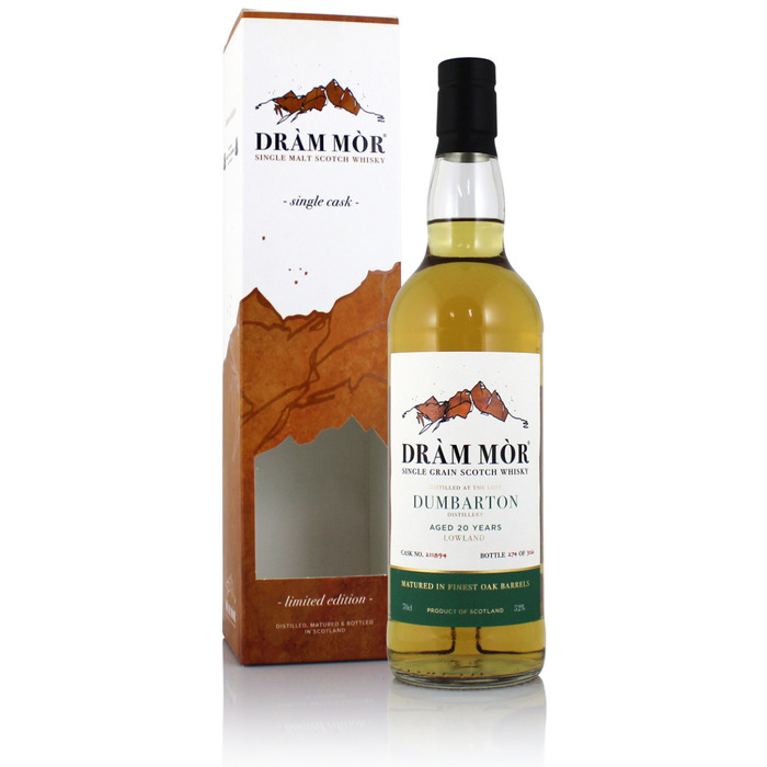 Dumbarton 20 Year Old Dram Mor Single Cask #211894