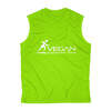 Men's Sleeveless Performance Tee, Lime Shock