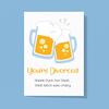 You're Divorced Bitch Greeting Card
