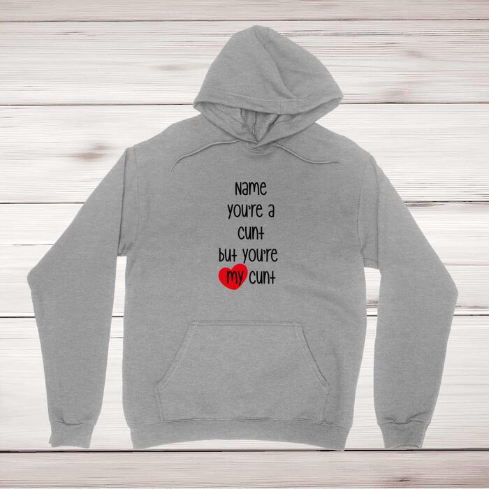 Personalised Swearing You're A Hoodie