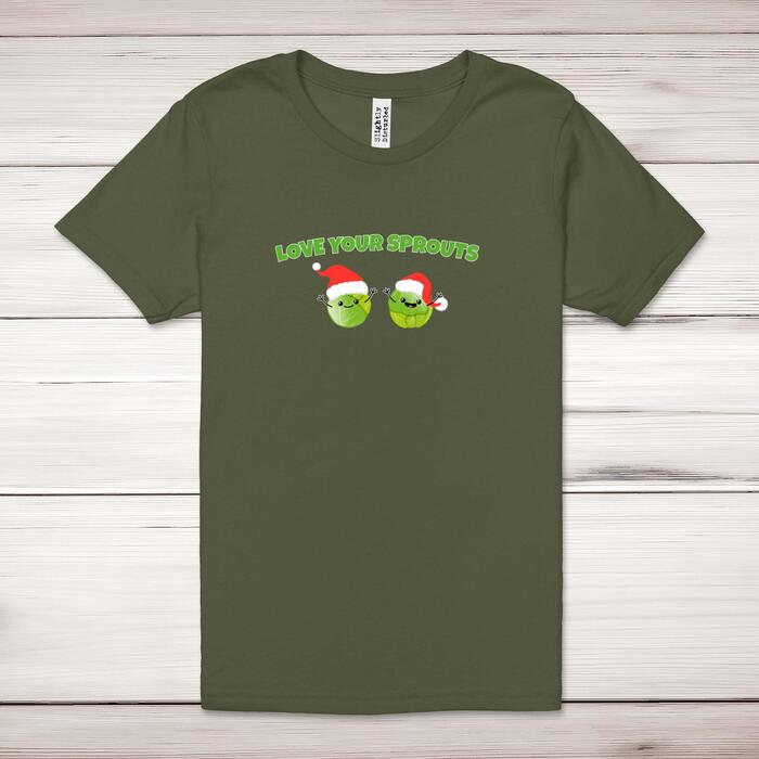 Love Your Sprouts Adult T-Shirt