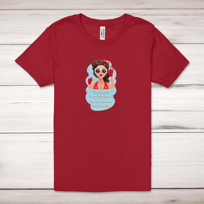 Fluent In Three Languages Adult T