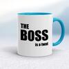 The Boss Is A . . . Swearing Mug