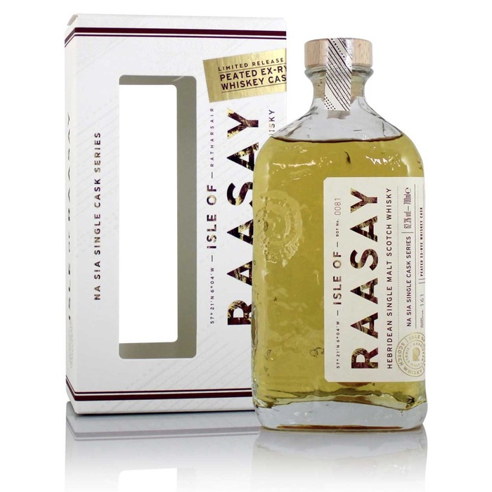 Isle of Raasay Peated Ex-Rye Na Sia Single Cask Series