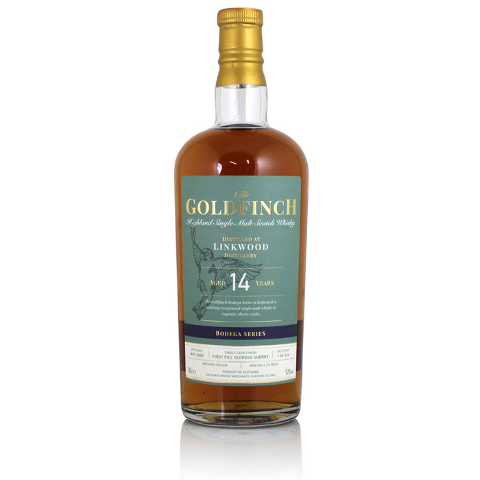 Linkwood 2008 14 Year Old Goldfinch Bodega Series