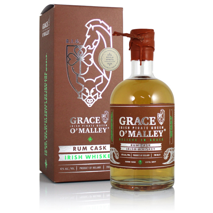 Grace O'Malley Rum Cask Irish Whiskey