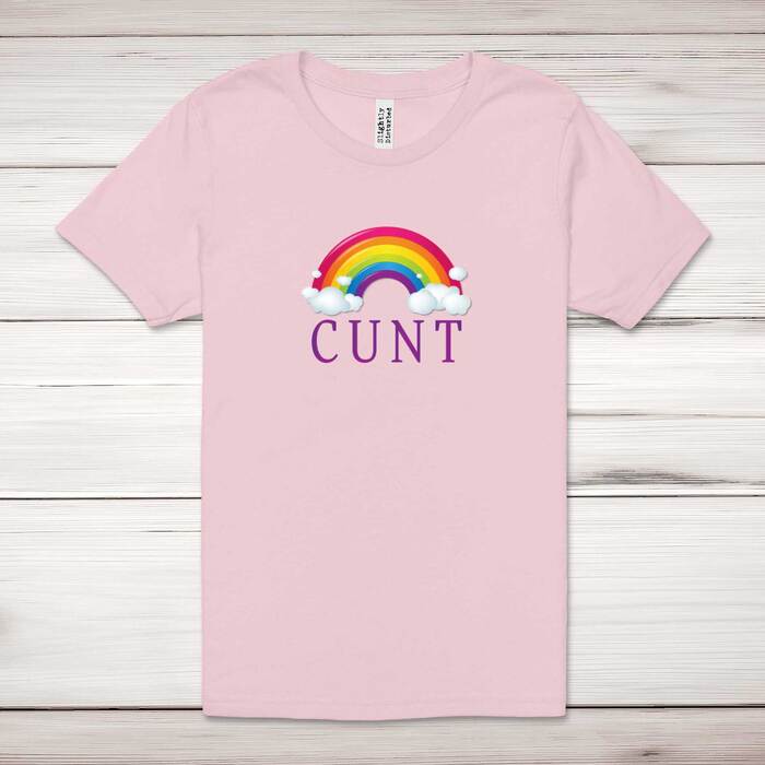 Rainbow Swearing Adult T-Shirt