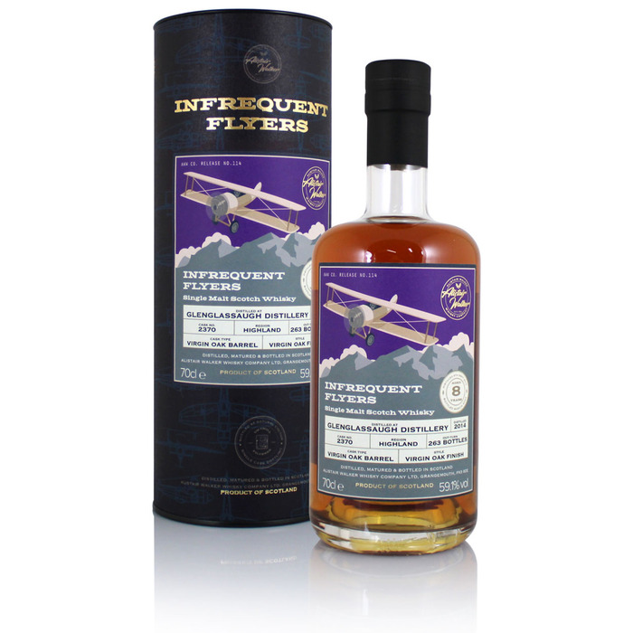 Glenglassaugh 2014 8 Year Old Infrequent Flyers Cask #2370