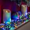 Multi-Coloured LED Multi-Function Christmas String Lights