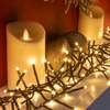 Warm White Ultra Bright LED Multi-Function Christmas Cluster Lights