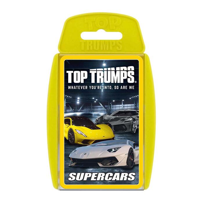 Supercars Top Trumps Card Game