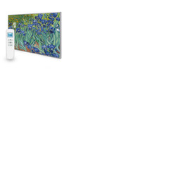 795x1195 Irises Picture Nexus Wi-Fi Infrared Heating Panel 900W - Electric Wall Panel Heater