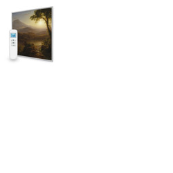 595x595 Tropical Scenery Picture Nexus Wi-Fi Infrared Heating Panel 350W - Electric Wall Panel Heater