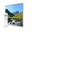 595x595 Glacial Brook Image Nexus Wi-Fi Infrared Heating Panel 350W - Electric Wall Panel Heater