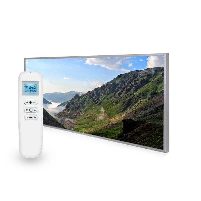 595x1195 Rolling Valley Picture Nexus Wi-Fi Infrared Heating Panel 700W - Electric Wall Panel Heater