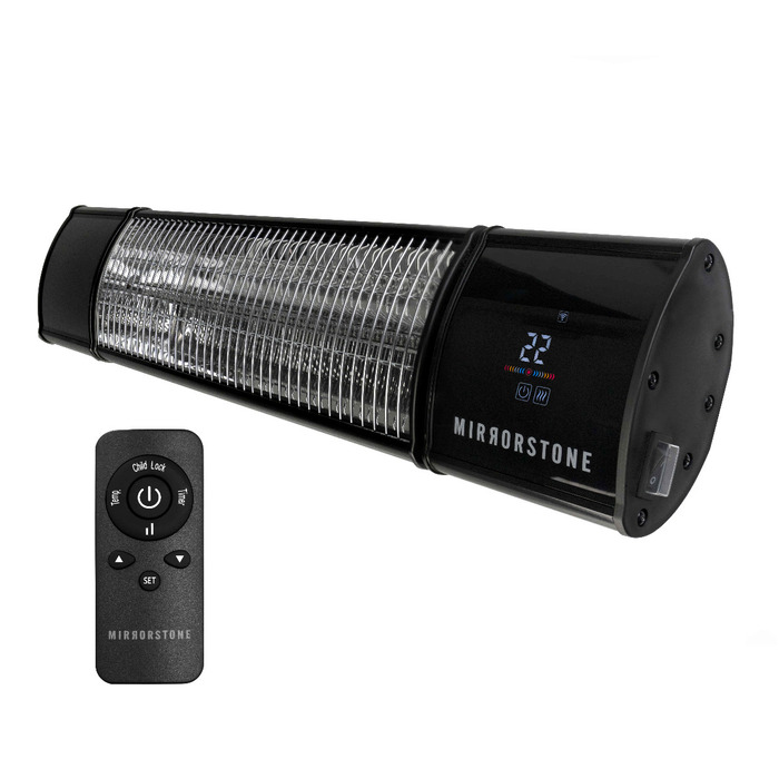 1. 2kW Athena Wi-Fi Remote Controllable Infrared Bar Heater with Motion Sensor