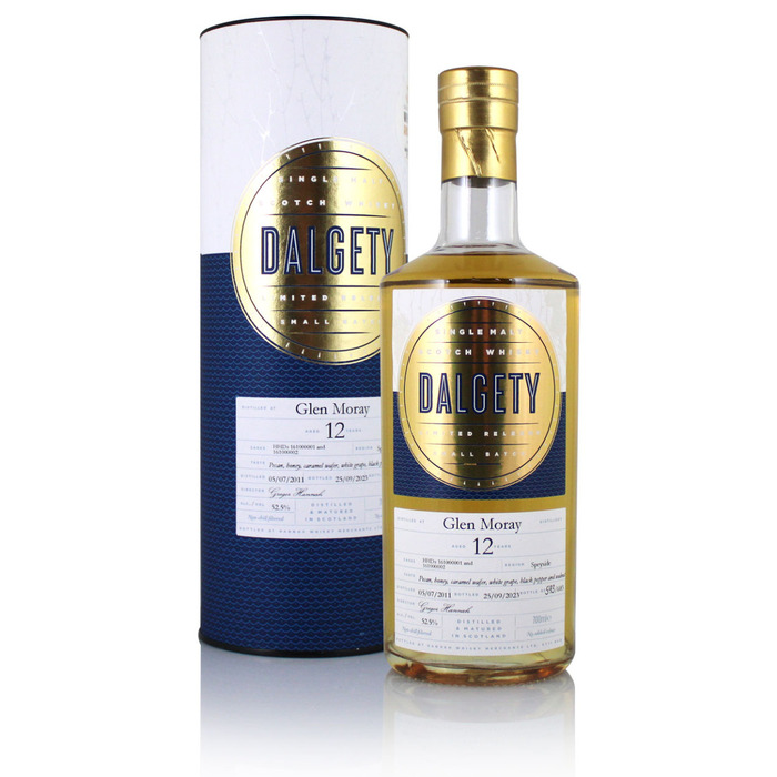 Glen Moray 2011 12 Year Old Dalgety Small Batch Release