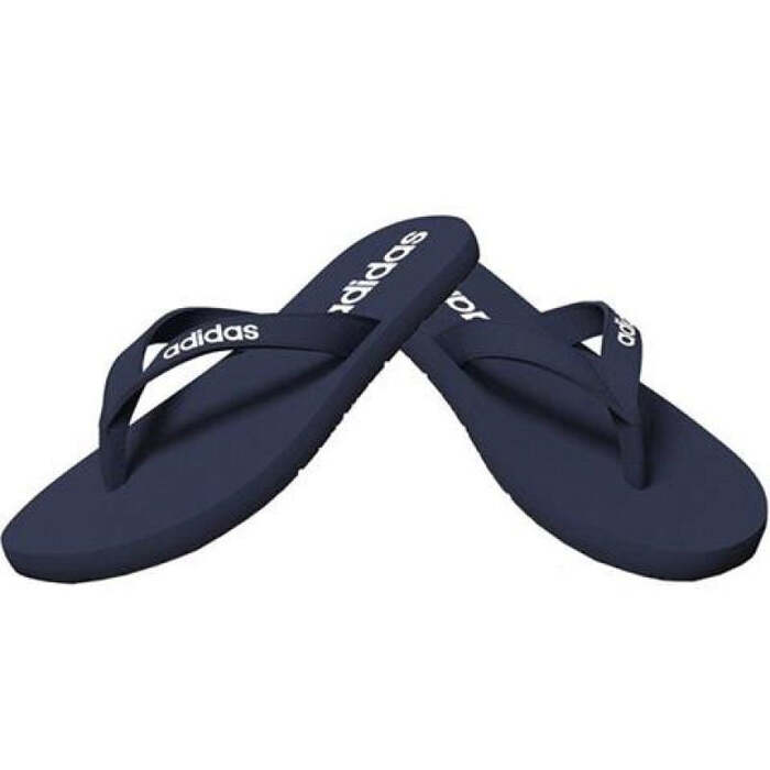 Adidas Mens Eezay Flip Flop Slippers - Navy Blue