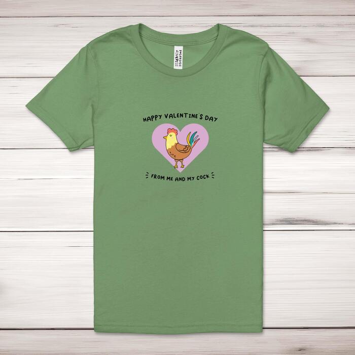 Happy Valentine's Day From Me Adult T-Shirt