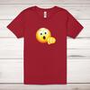 Blow Job Emoji Adult T-Shirt